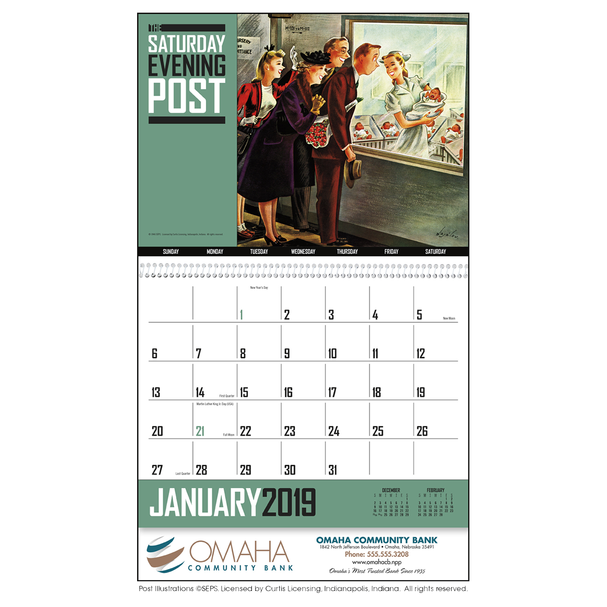 the-saturday-evening-post-wall-calendar-mines-press
