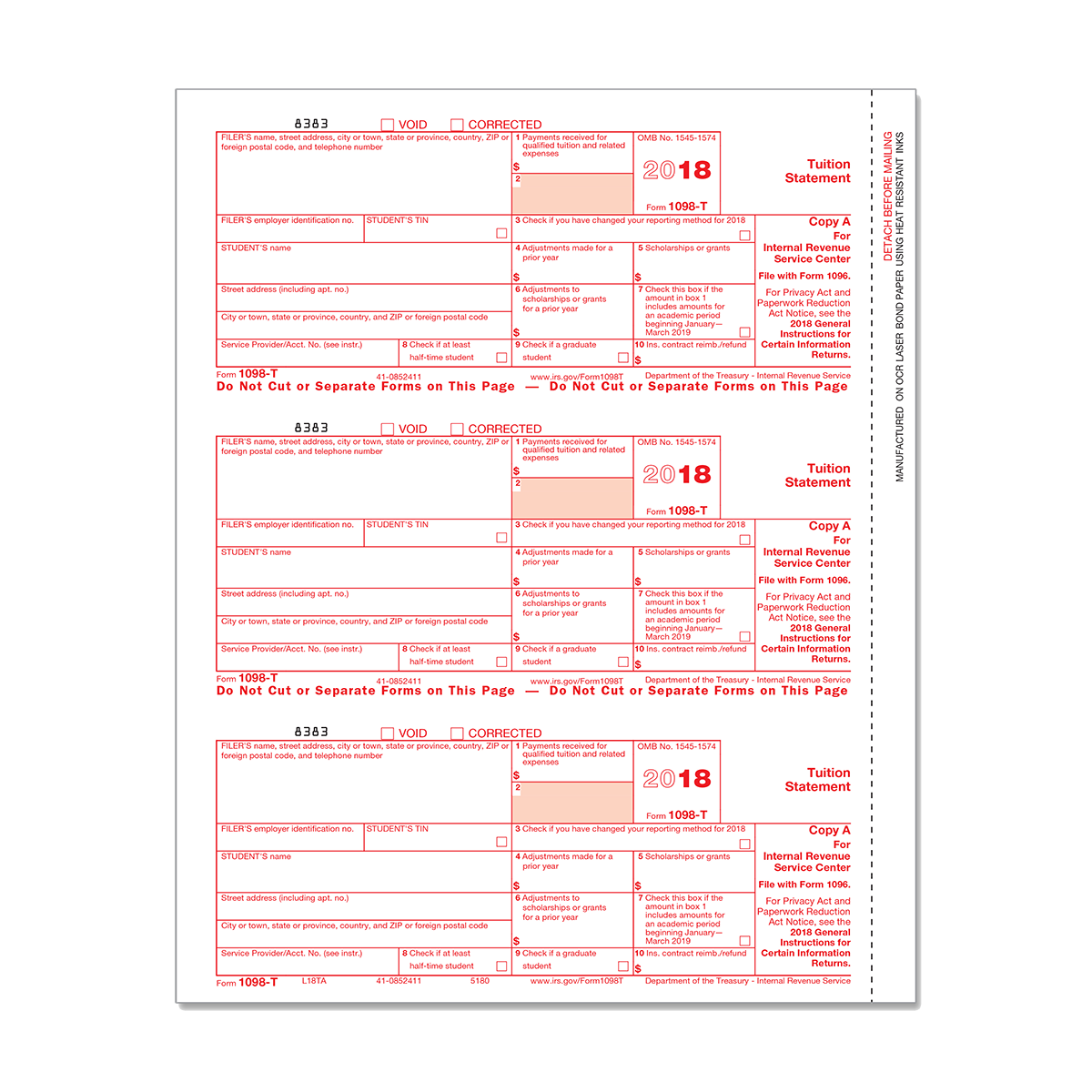 1098 t form 1098 t form