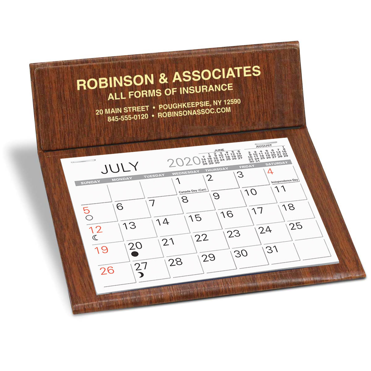 Slant Deluxe Desk Calendar | Mines Press