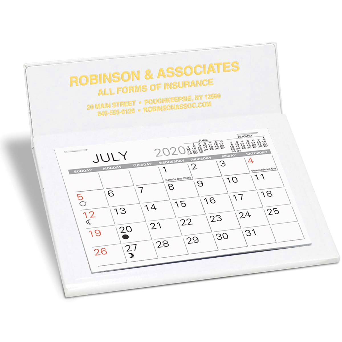Slant Deluxe Desk Calendar | Mines Press