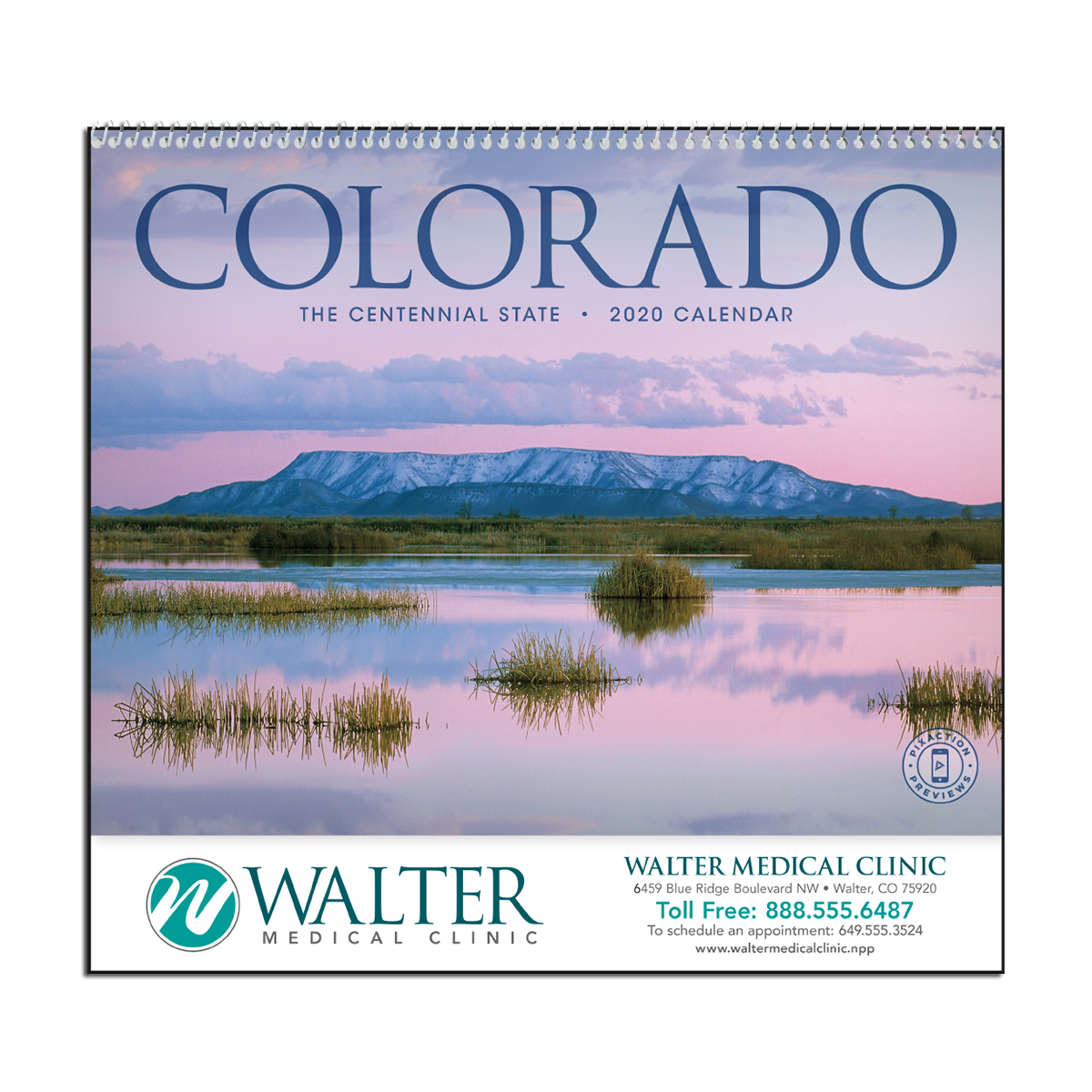 Colorado Wall Calendar Mines Press
