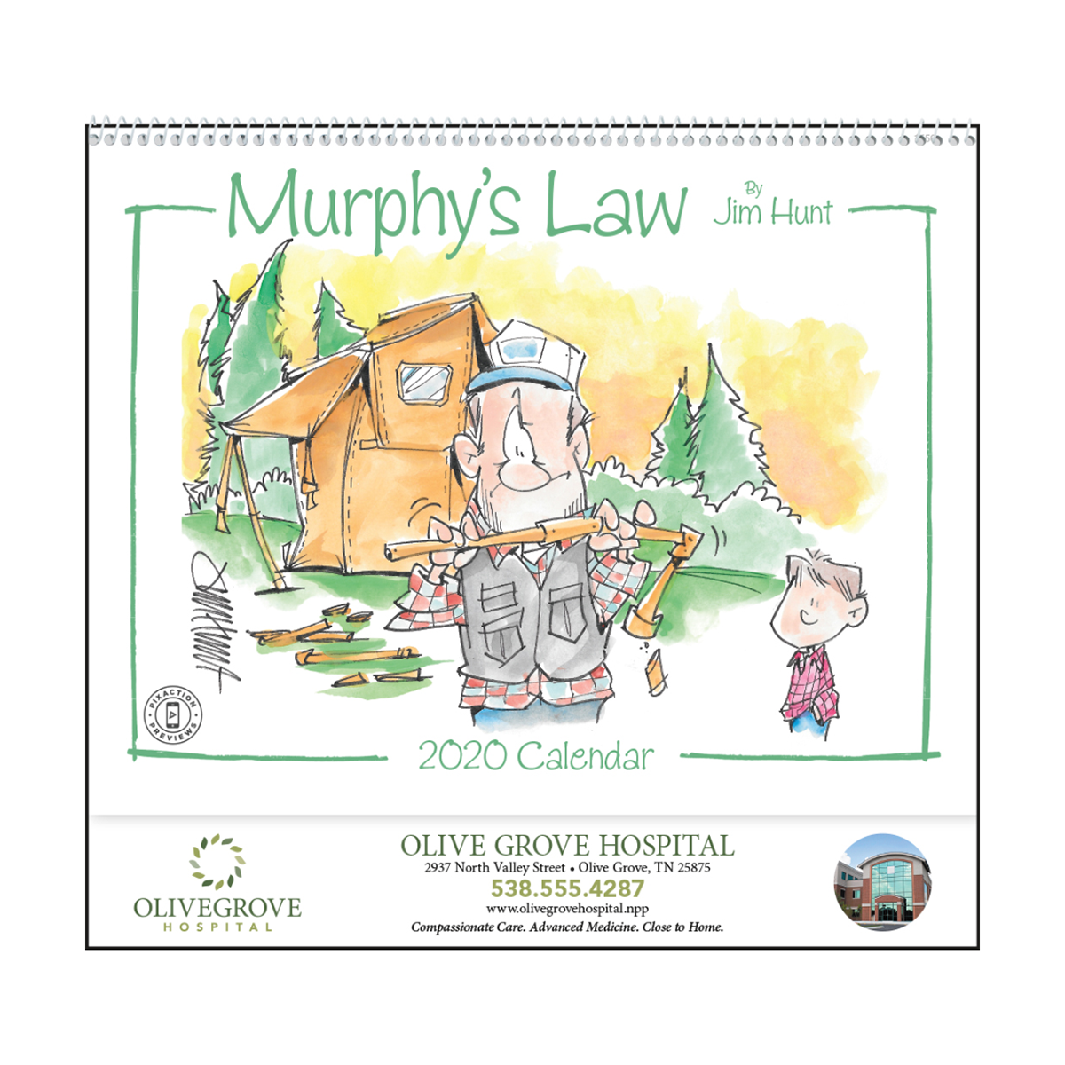 Murphy #39 s Law Promotional Wall Calendar Mines Press