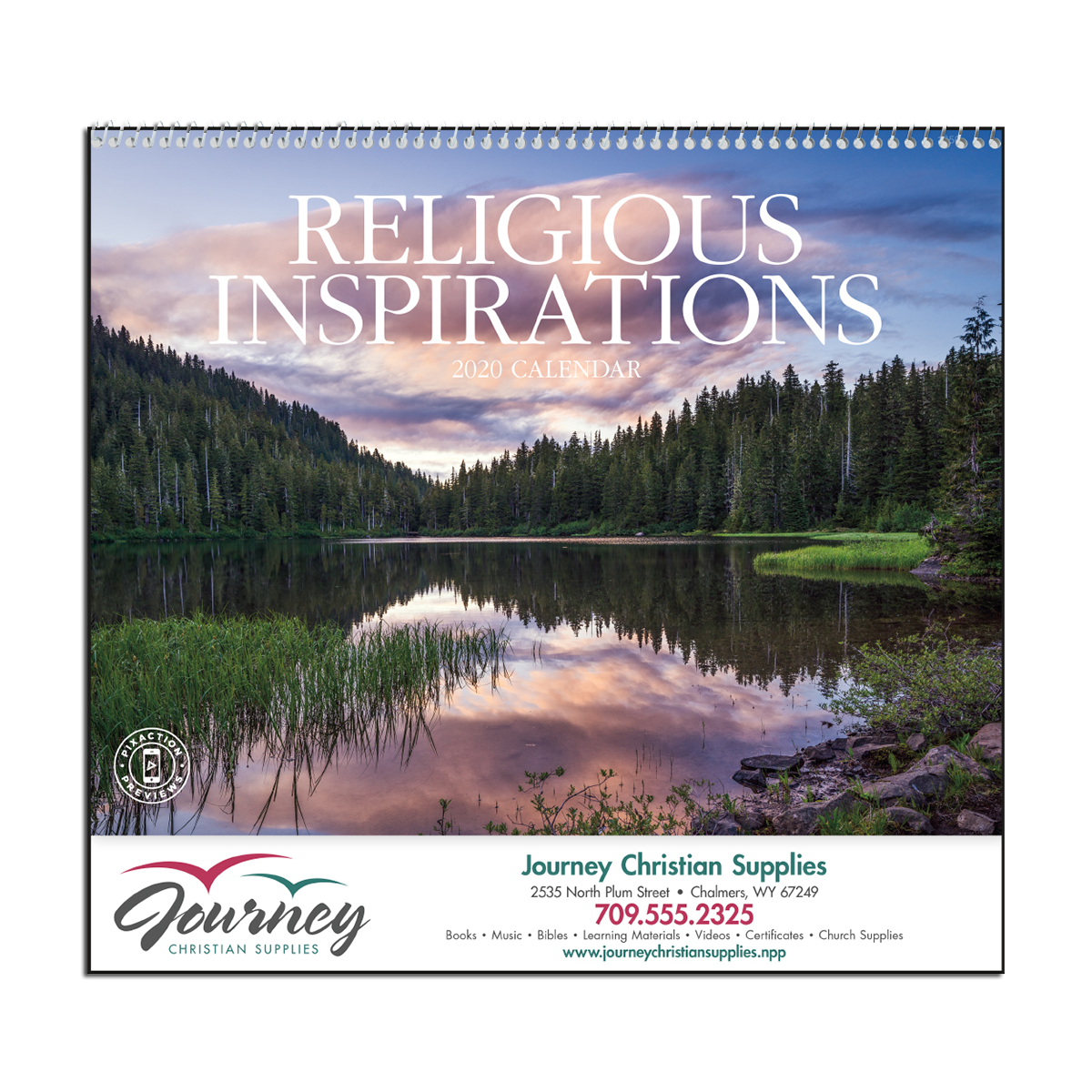 Religious Inspirations Wall Calendar  Mines Press