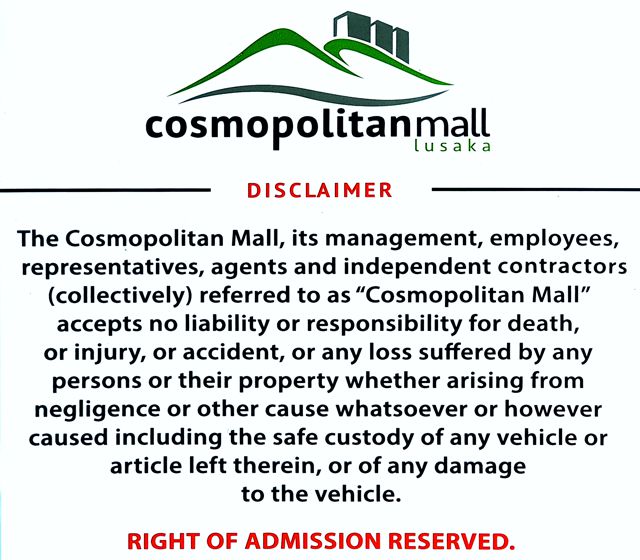 Disclaimer
