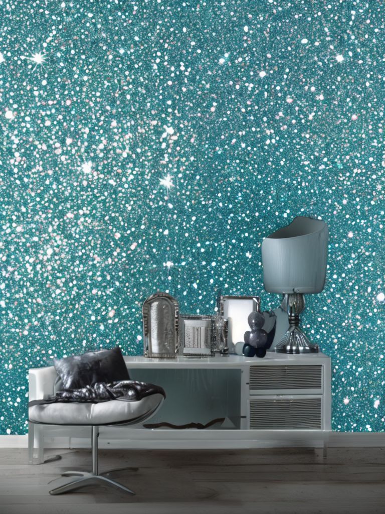 blue glitter wallpaper for iphone