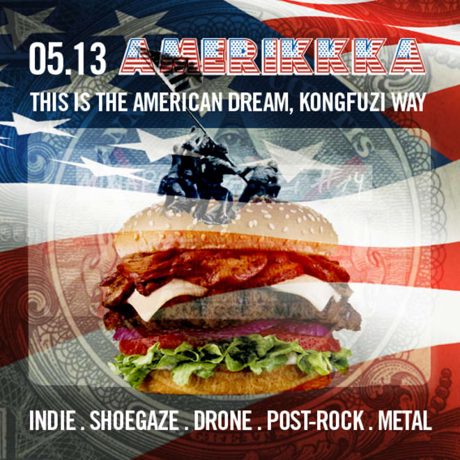 Mixtape KONGFUZI #14 : AMERIKKKA Mixtape KONGFUZI #14 : AMERIKKKA