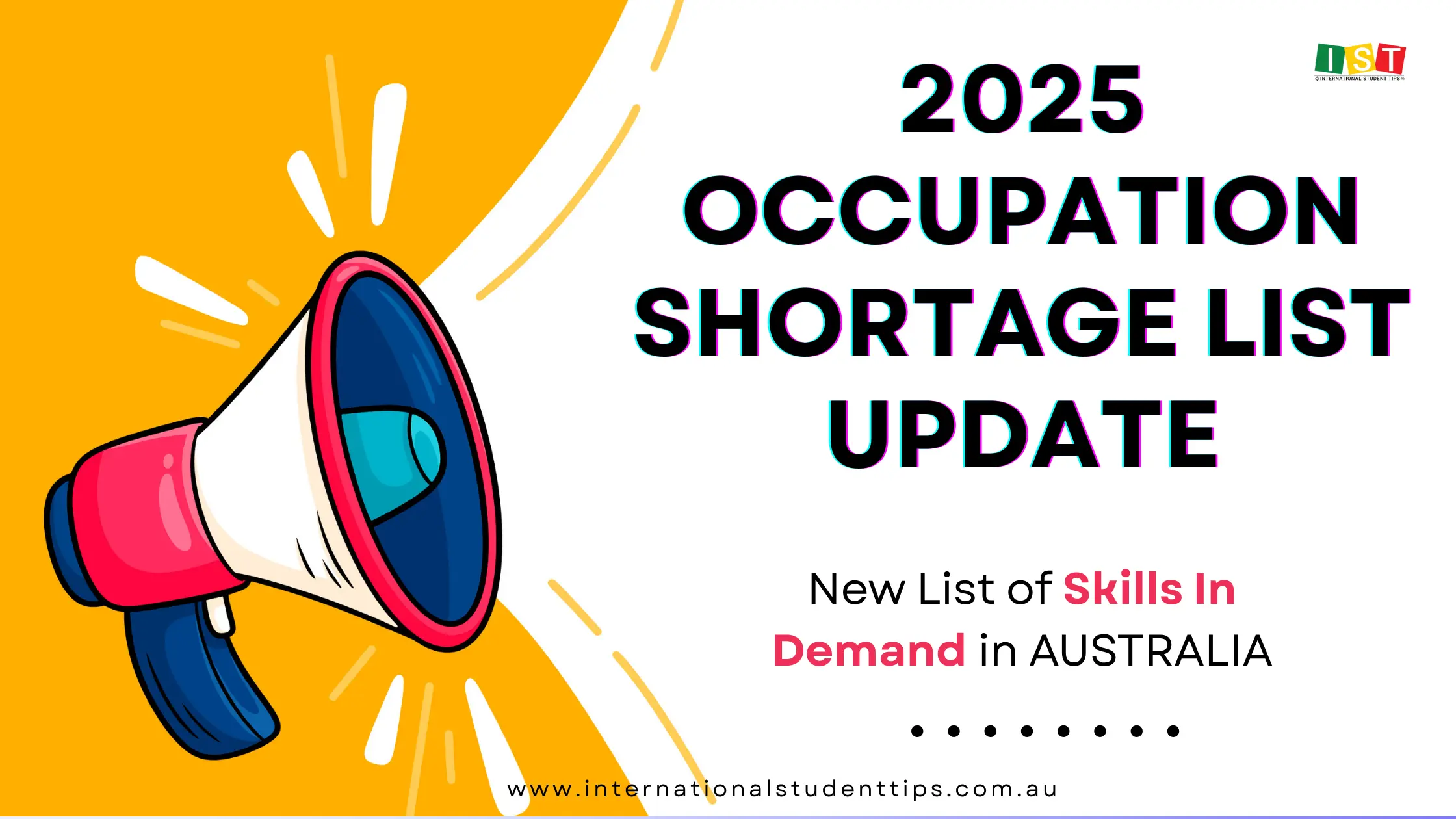 2025 Occupation Shortage List Update: Boosting Your PR Dreams as an International Student in Australia 