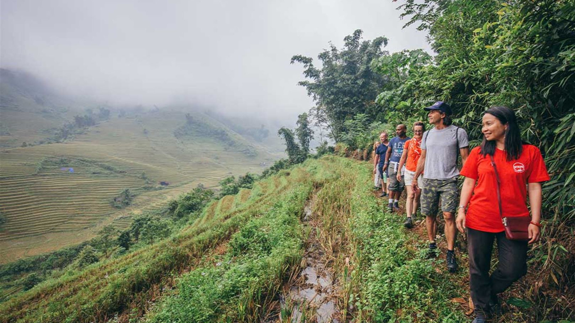 Click to view large image Hiking in Sapa
