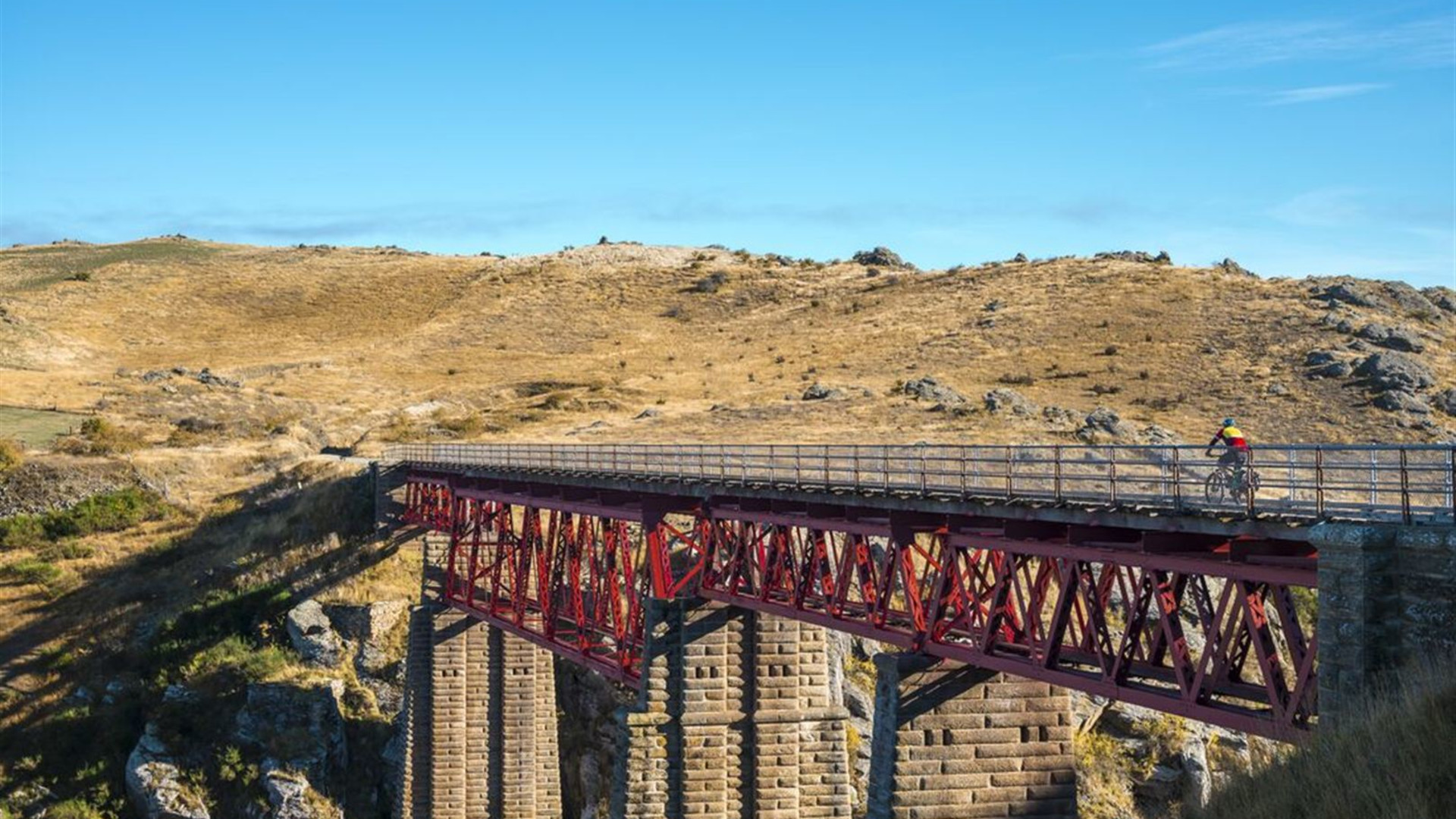 Click to view large image Cycle New Zealand: Otago Rail Trail