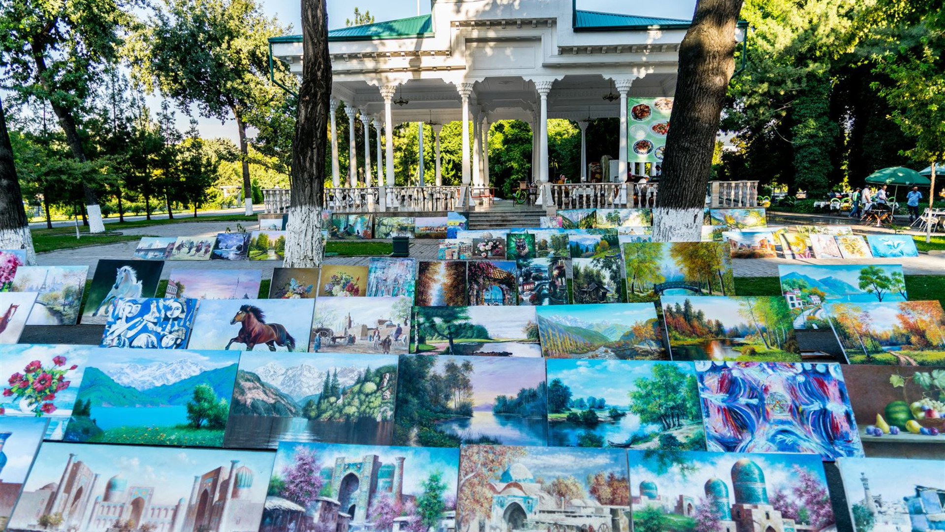 Click to view large image Highlights of Uzbekistan