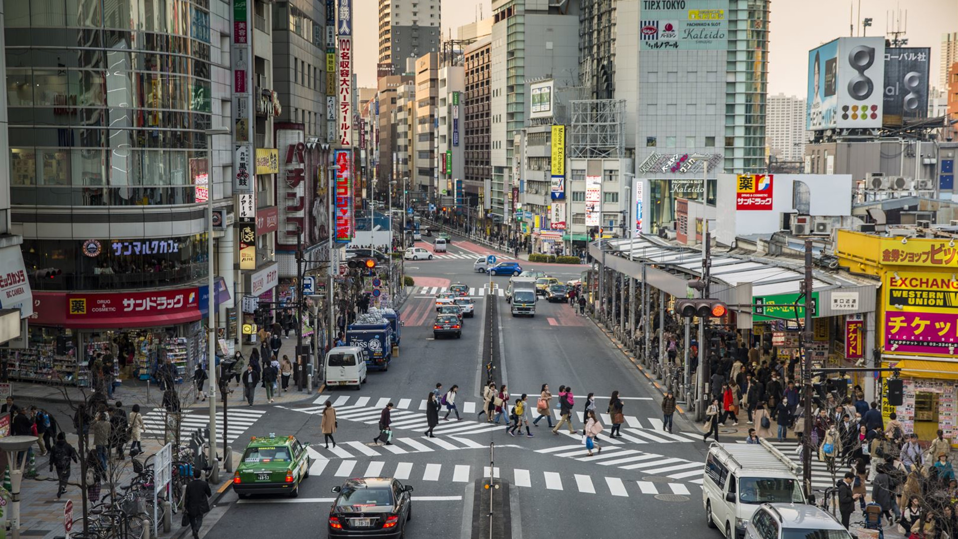 Click to view large image Japan Express – Osaka to Tokyo