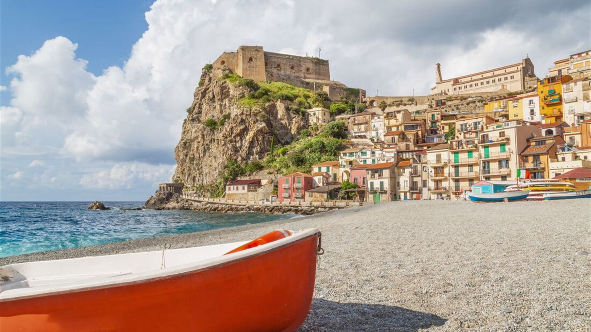 Click to view large image Calabria: Naples to Catania