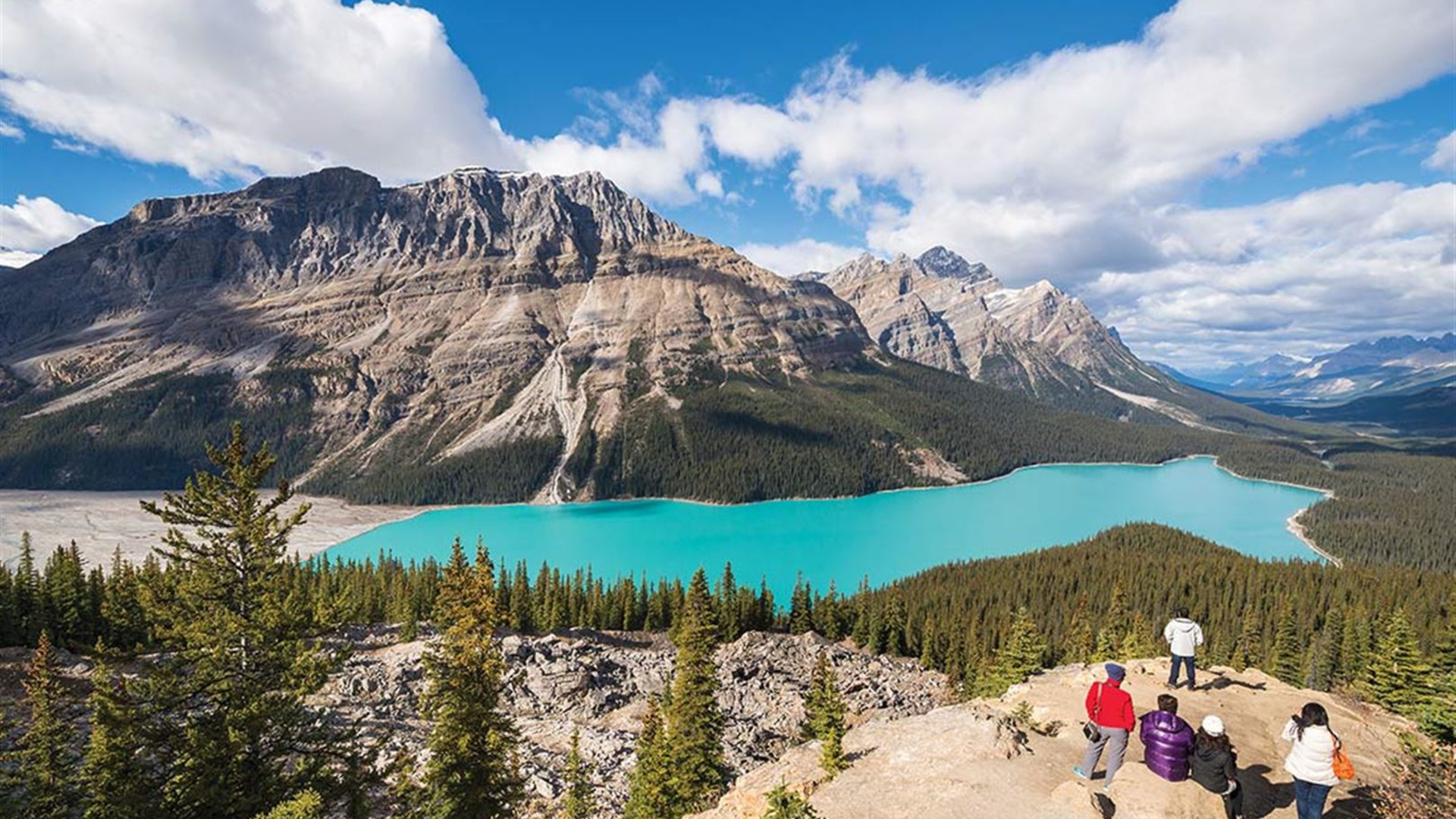 Click to view large image Hiking in the Canadian Rockies