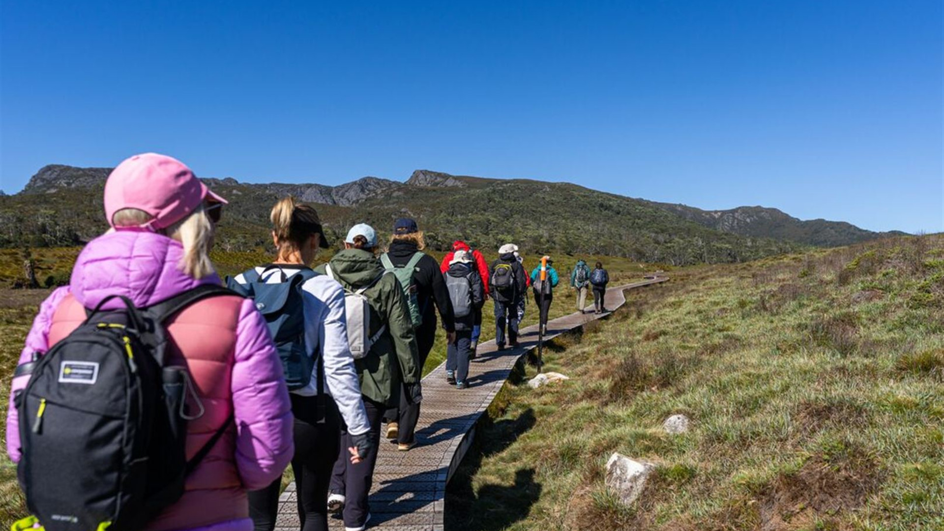 Click to view large image Trek the Cradle Mountain Overland Track