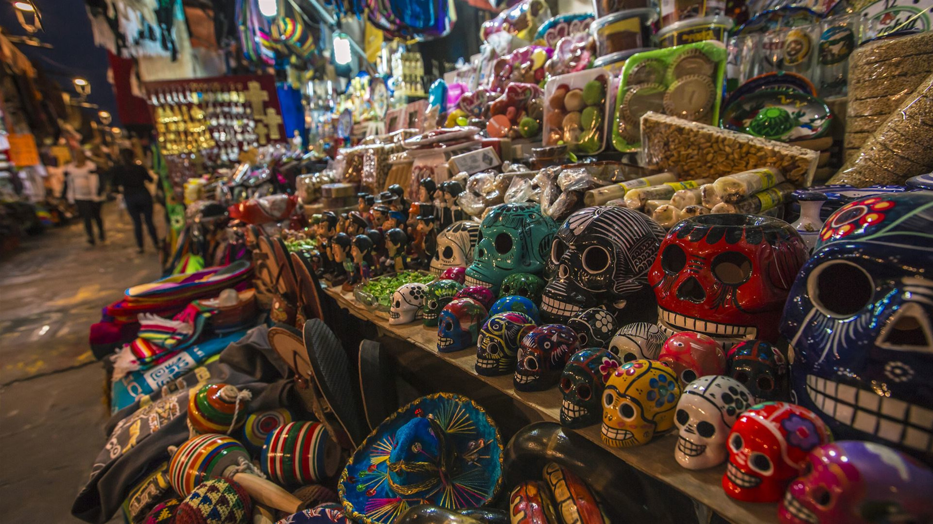 Click to view large image Day of the Dead in Mexico City