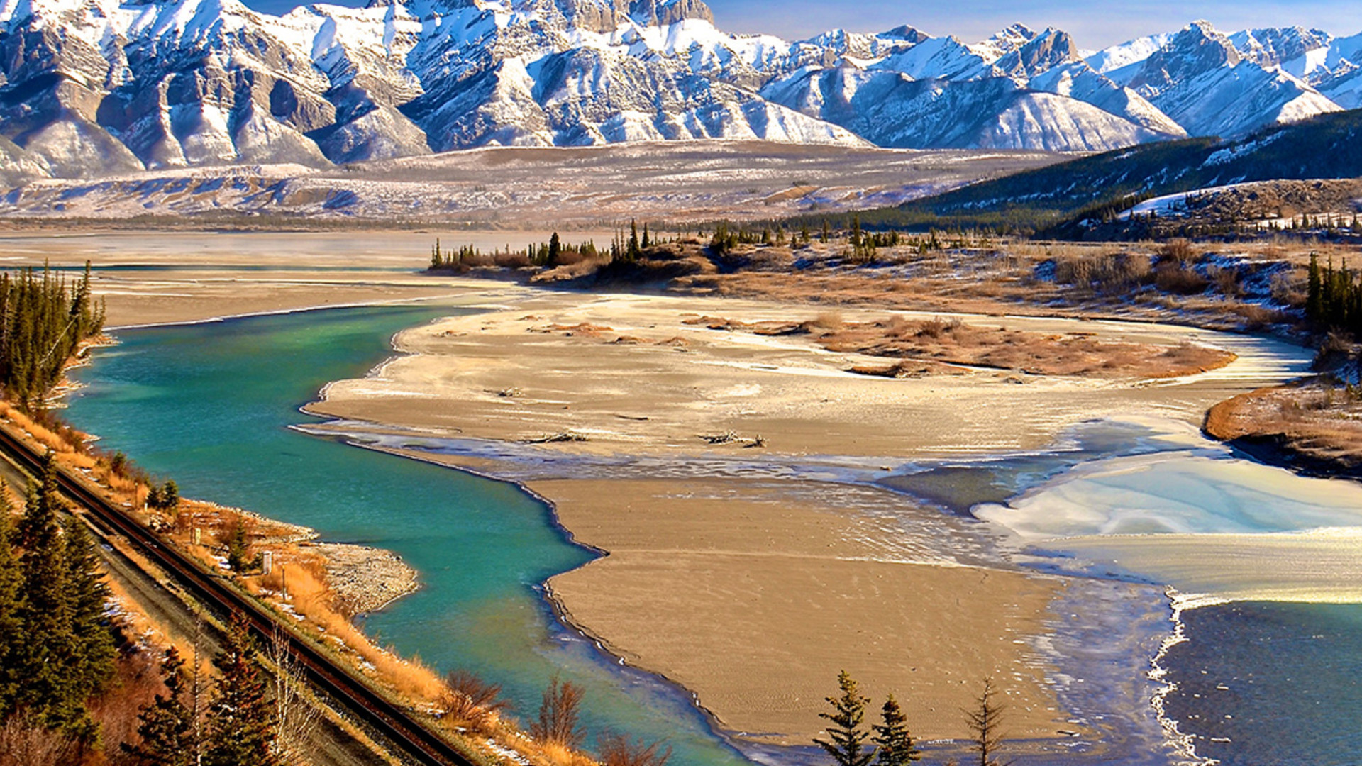 Click to view large image Canadian Rockies & Northern Lights