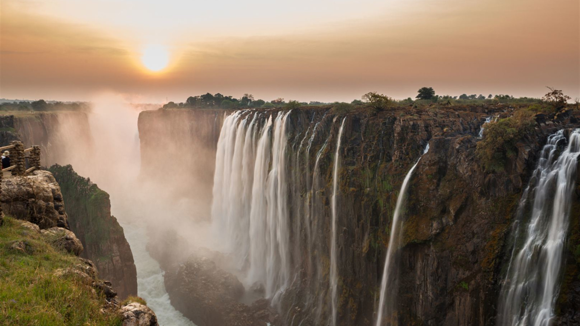 Click to view large image Vic Falls to Gorillas
