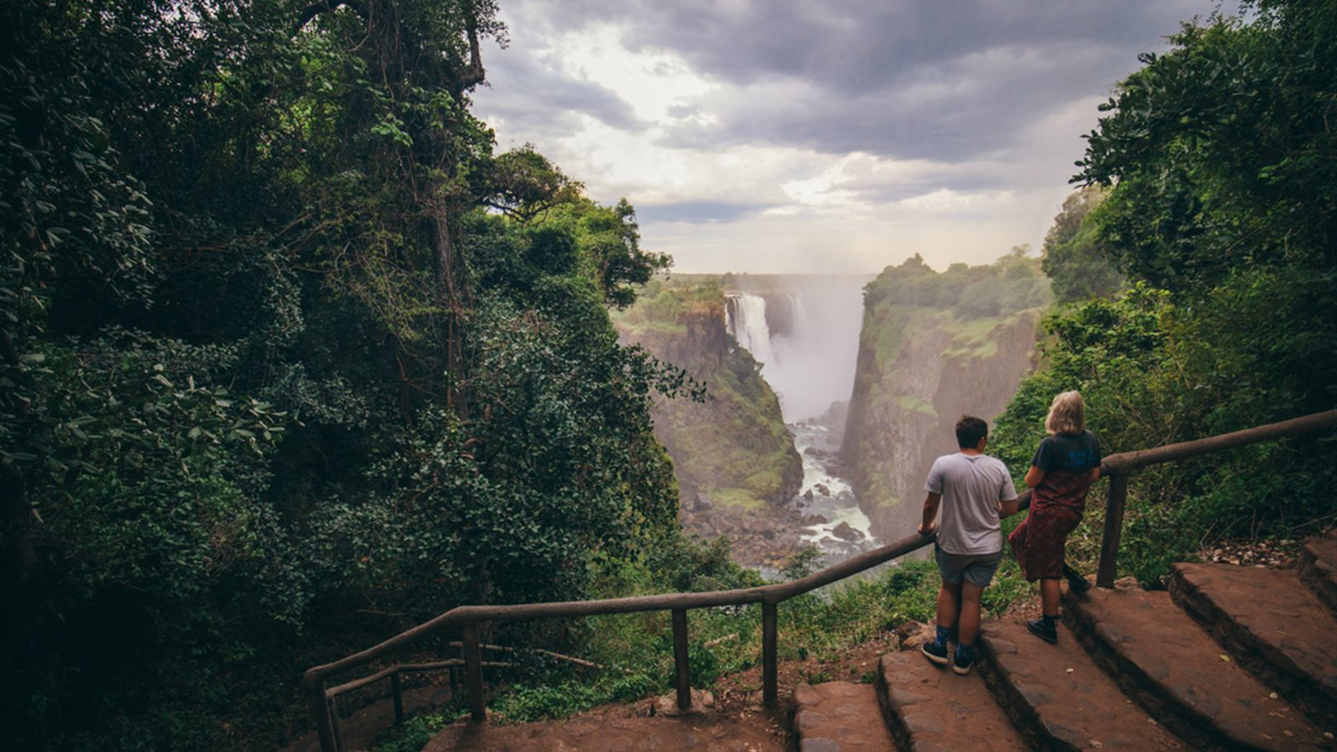 Click to view large image Vic Falls to Zanzibar