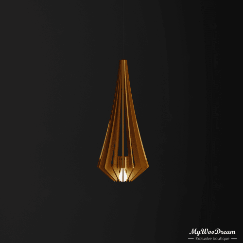 Lampe en bois design suspension design luminaire suspention | lampe parametrique | mobilier paramètrique france