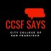 CCSFStudentSays CCSFStudentSays
