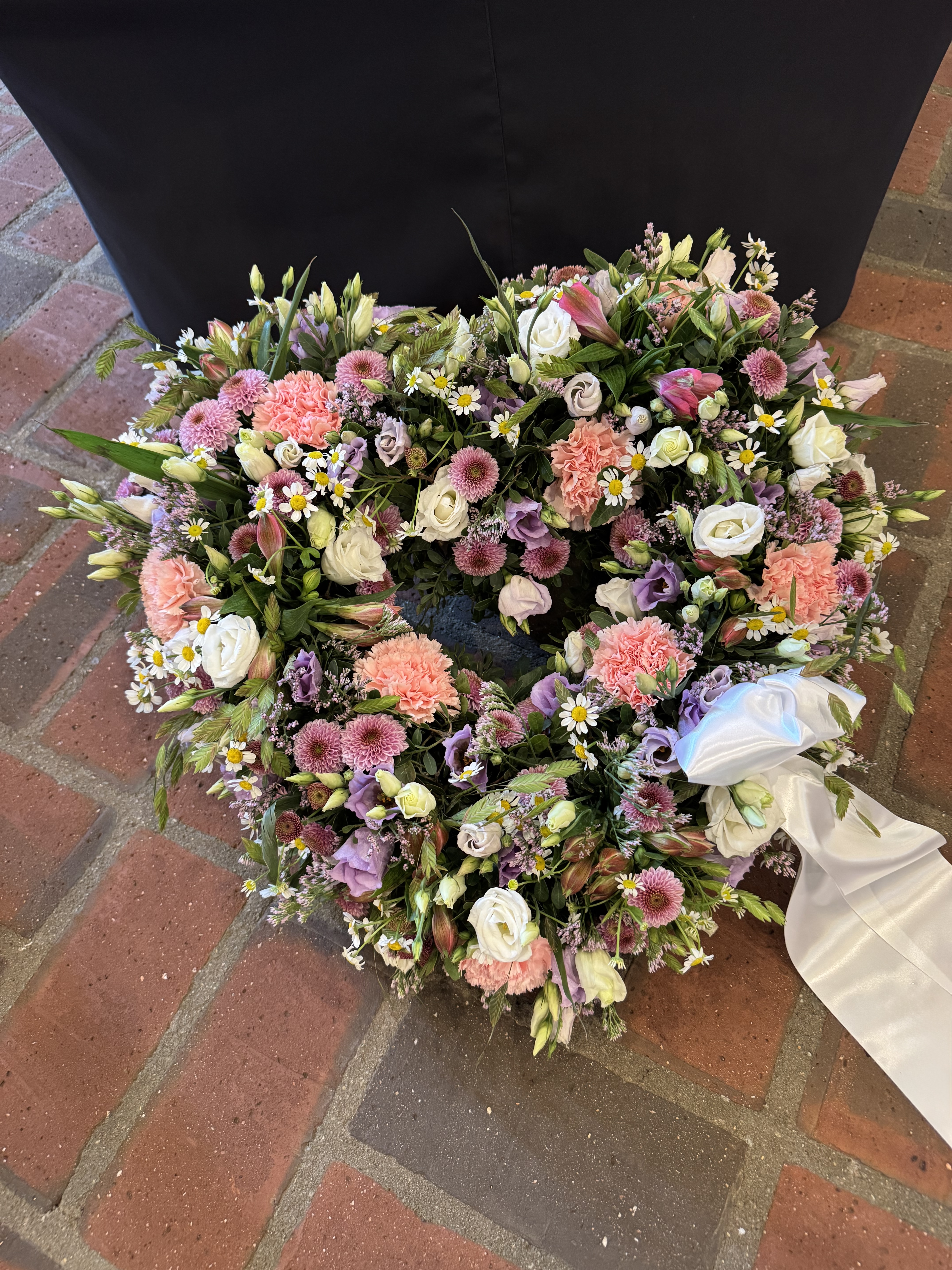 Hjerte krans blomsterdekoratørens valg 