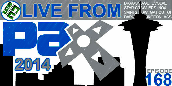 Rated NA 168: Live From PAX Prime 2014