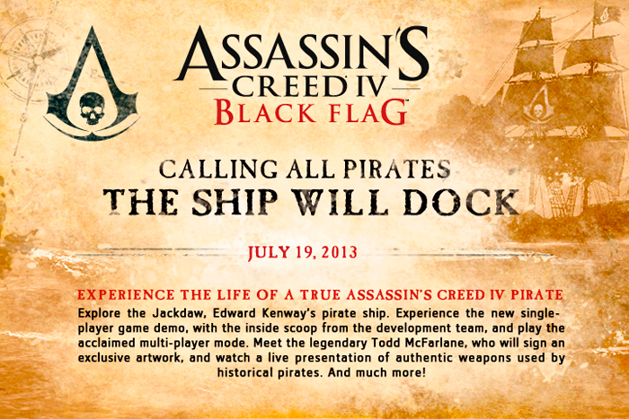 Comic-Con 2013: Walk The Plank With Assassin’s Creed IV