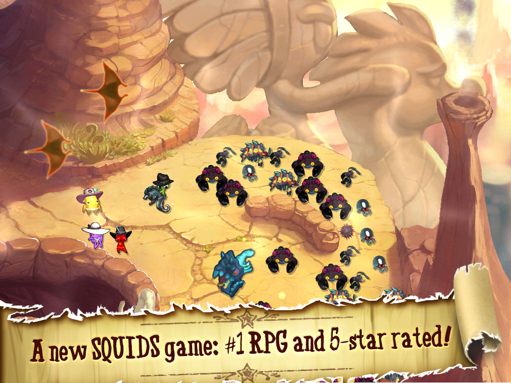 SQUIDS Wild West For Mobile. Giddy Up!