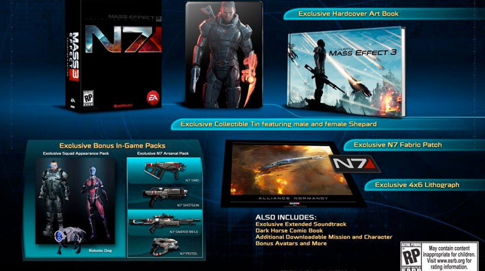 Mass Effect 3: Picking Apart The N7 Collector’s Edition.