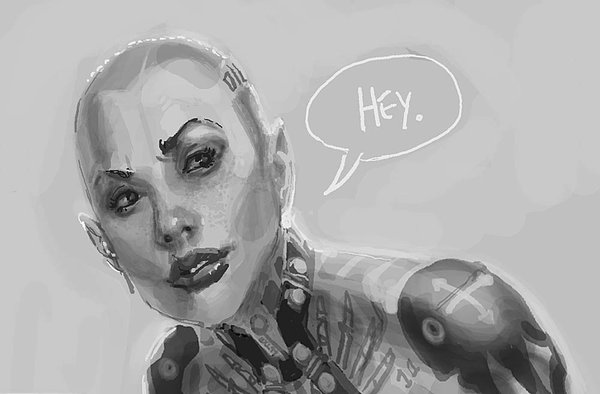 Watch AXL99 Create Some Incredible Mass Effect Art Live! *NOW*