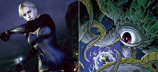 Marvel Vs. Capcom 3: Leaked Jill And Shuma Gorath Gameplay Clip