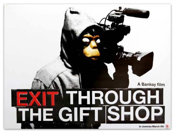 Banksy Exit Through The Gift Shop Limited Movie Poster 600×457