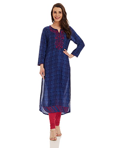 BIBA Women's Straight Kurta Price in India