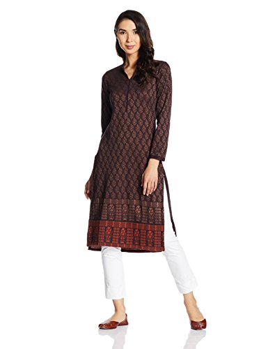 Biba Women's Straight Kurta Price in India