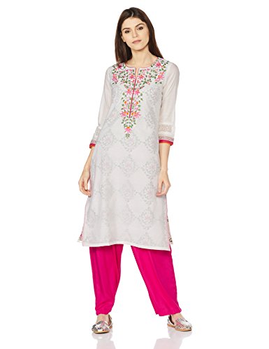 BIBA Women's Straight Kurta Price in India