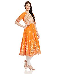 BIBA Women's Anarkali Kurta Price in India