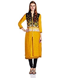 Biba Women's Straight Kurta Price in India