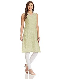 BIBA Women's Straight Kurta Price in India