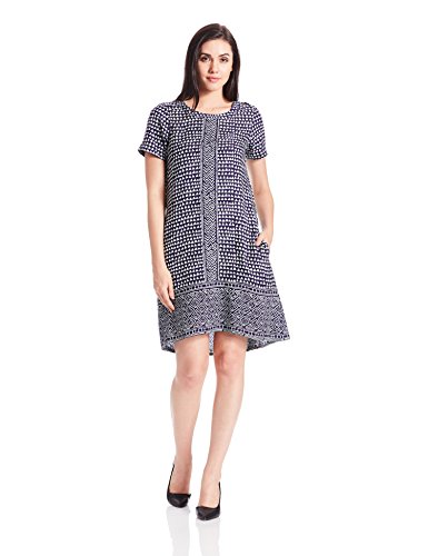 global desi Women's Rayon Shift Dress Price in India