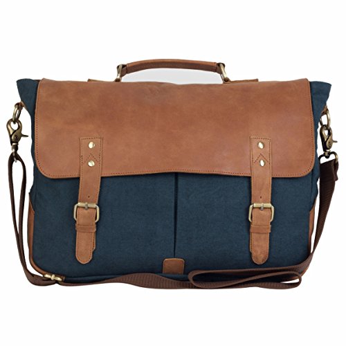 The House Of Tara Leather and Canvas Office and Laptop Bag Price in India