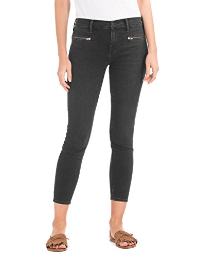 GAP Women's Mid Rise Zip Pocket True Skinny Ankle Jeans Price in India