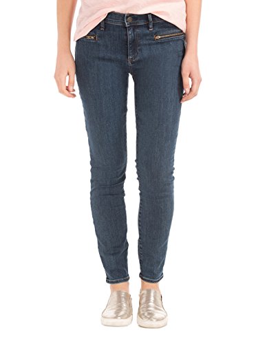 GAP Women's Mid Rise Zip Pocket True Skinny Ankle Jeans Price in India