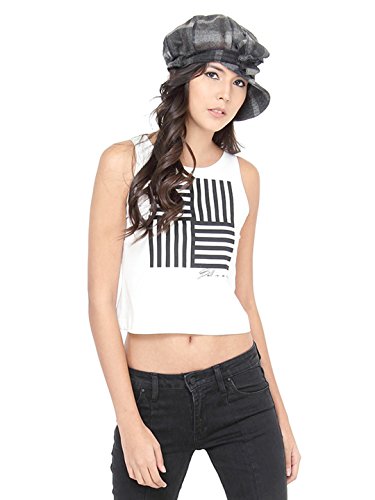 FabSeasons Casual Checkered Cap for Women & Girls Price in India