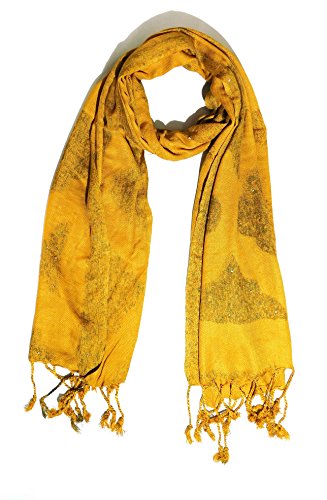 Sri Belha Fashions Women's Woven Kashmiri Shawls , Stoles Woolen Viscose Pashmina Shawls;Shawls for Women's & Girls Price in India