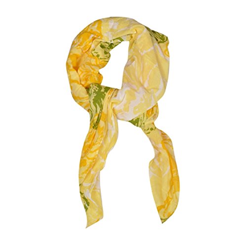 Girl's Floral Print 100 % Cotton Face Scarf Price in India