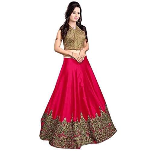 Lengha Choli for women new arrival western party wear semistitched Pink lehenga choli by Woman style Price in India