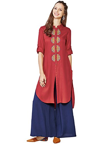 Amayra Embroidered Designer party wear Kurti for Womens Price in India
