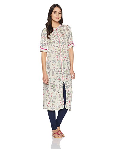 Aurelia Women's Straight Kurta Price in India