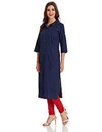 Aurelia Women's Straight Kurta Price in India