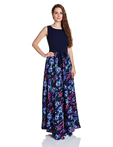 Tokyo Talkies Women's A-Line Synthetic Maxi Dress Price in India